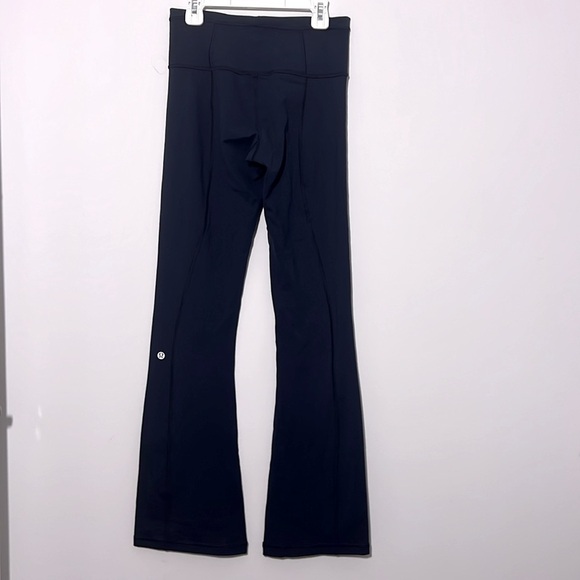 Lululemon Soft Flare Leggings Pant Navy Blue 6 NWOT - Picture 6 of 7